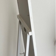 【決まりました】白枠の姿鏡の画像