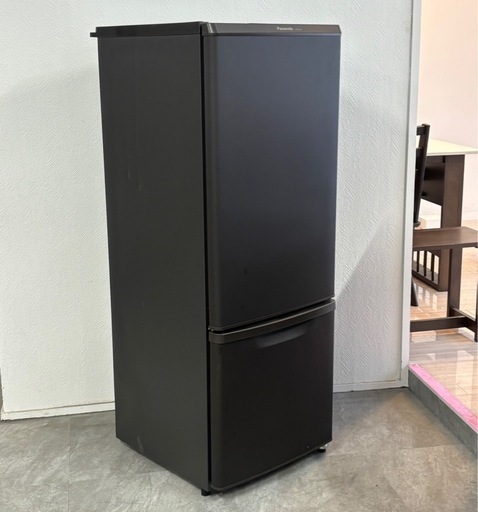 パナソニック 2ドア冷蔵庫 168L 2019年製 NR-B17BW-T マットビターブラウン 札幌市白石区