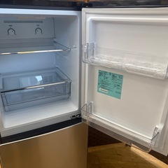 ジモティー特別価格🉐Haier製★2024年★２ドア冷蔵庫★1年間保証付きの画像