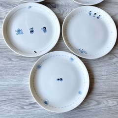 フェリシモ　童話皿セット　の画像