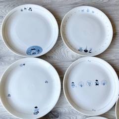 フェリシモ　童話皿セット　の画像