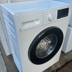 NITORI ニトリ 6kg 薄型 ドラム式洗濯機 ND60UL1WH ホワイト 2024年製 の画像