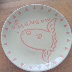 和皿3枚セット　ペンギン　マンボウ　大皿2枚　小皿１枚の画像