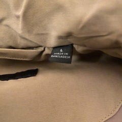 メンズダウンベスト　Lサイズの画像