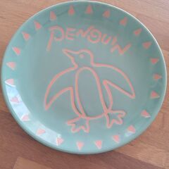 和皿3枚セット　ペンギン　マンボウ　大皿2枚　小皿１枚の画像