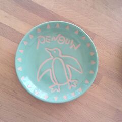 和皿3枚セット　ペンギン　マンボウ　大皿2枚　小皿１枚の画像