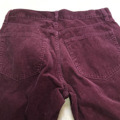 UNIQLO パンツ　ワインレッド　メンズ　　Mサイズ　コーデュロイの画像