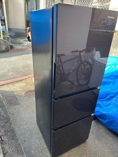 Hisense冷蔵庫 HR-G2801BR 282L