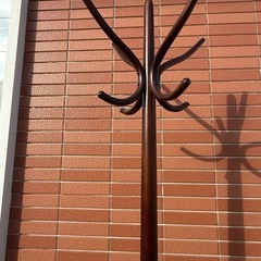 【譲渡予定者あり】秋田木工　ヴィンテージポールハンガーの画像