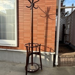 【譲渡予定者あり】秋田木工　ヴィンテージポールハンガーの画像