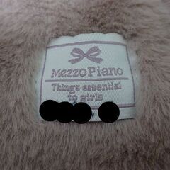 ( E-133 )キッズ マフラー ３つセット petit main プティマイン ティペット Mezzo Piano メゾピアノ CONQUISTA ピンク レッド 女の子 中古の画像