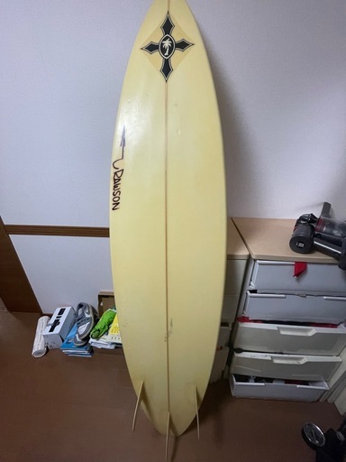 サーフボード6.8f リーシュコード付き (にわこうき) 石嶺のマリン