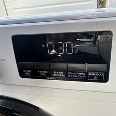 NITORI ニトリ 6kg 薄型 ドラム式洗濯機 ND60UL1WH ホワイト 2024年製 の画像