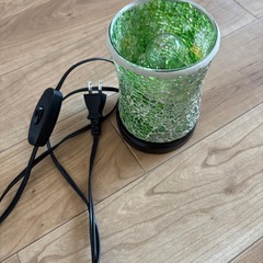 インテリア　ガラス　ランプの画像