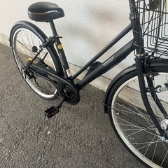 １２J19 シティサイクル２６サイズ　６段変速オートライト付き　★自転車専門店の中古車です★　【消費税込み・防犯登録６００円込みの画像