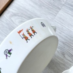 フェリシモ　絵本皿　スープの画像