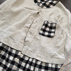 授乳服 パジャマ 入院着にも！Mサイズの画像