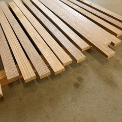 楢　ホワイトオーク角材　14本セットの画像