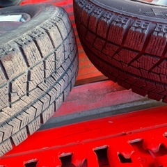 ご成約㊗️155/65R13★スタッドレスタイヤ★4本★BRIDGESTONEの画像