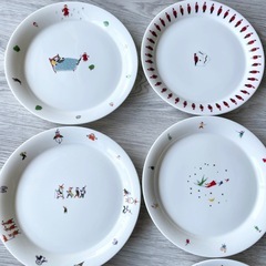 フェリシモ　　お皿セット　9枚の画像