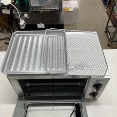 W2512-479 山善　オーブントースター YTK-FC123(W) 通電確認済み　キズ汚れ有りの画像