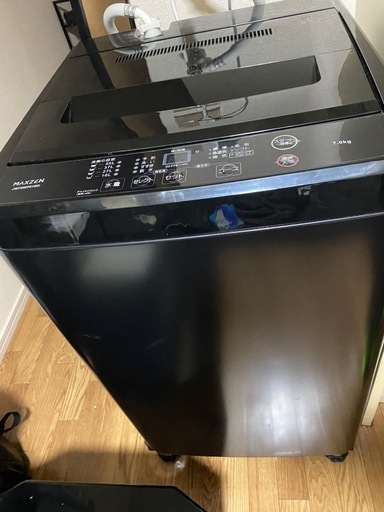 全自動洗濯機黒色美品7.0kg MAXZEN (are) 中井の生活家電《洗濯機》の