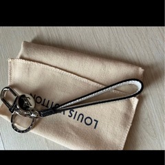 （新品未使用品）Louis Vuitton LVロゴ モノグラムスリムキーホルダーの画像