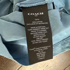 コーチcoachTシャツの画像