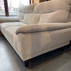 配達可【3人掛けソファ】【ライトグレー】クリーニング済み【管理番号1219】野の画像