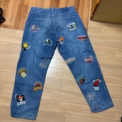 NBA バスケ  デニム メンズ ファッションの画像