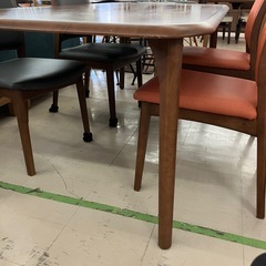 中古品　椅子が良い！　ダイニング5点セット　幅180cm  フジシ家具　公田店の画像