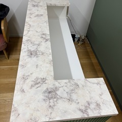 レセプションカウンター／受付カウンター｜店舗什器｜15万円の画像