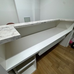 レセプションカウンター／受付カウンター｜店舗什器｜15万円の画像