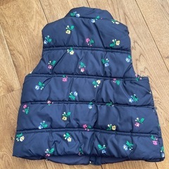 ベスト　ジャケット　中綿入　90cm　の画像