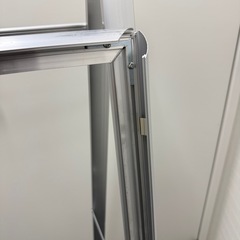 立て看板☆折りたたみ式☆アルミ製☆スタンド看板の画像
