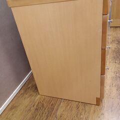 ★リユースのサカイ水戸店★ＴＶ台ライトブラウンH60.5×D42×W125クリーニング済みMT6789の画像