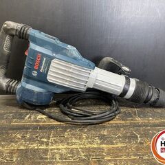 【久留米】【引き取り限定】【中古品】BOSCH ボッシュ GSH11VC 電動ハンマ 単相100V 消費電力:1,350W 打撃数:900-1,670bpm. 打撃力:20J 質量:11.4kg ※本体のみの画像