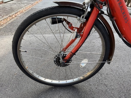 102丸石電動自転車前輪22インチ後輪26インチ
