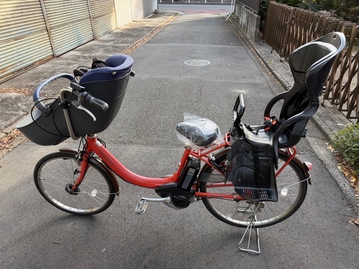 102丸石電動自転車前輪22インチ後輪26インチ