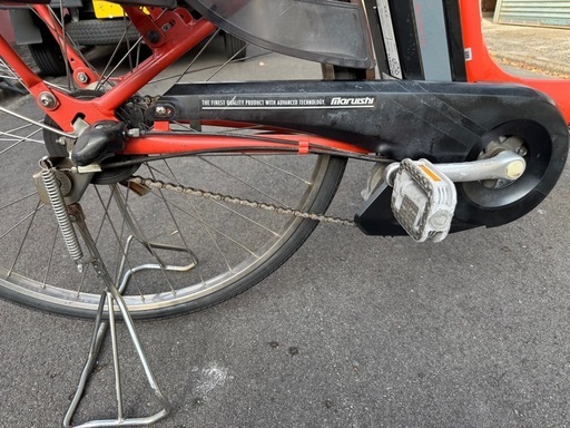 102丸石電動自転車前輪22インチ後輪26インチ