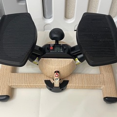 【美品】東急オアシス　ツイストエアロステッパー　木目調ベージュ　の画像