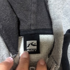 RUSTY メンズ　パーカー　Mの画像