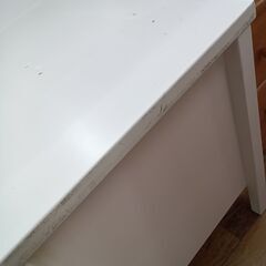 ★リユースのサカイ水戸店★NITORIテレビ台ホワイトH55.5×D45×W120クリーニング済みMT6792の画像