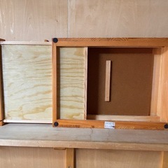 木の引き出しの画像