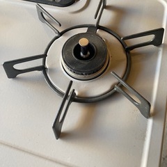 リンナイ ガスコンロ 都市ガス用（12A・13A）水無しグリル 中古の画像