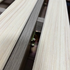 シングルベッドフレーム+シングルマットレスの画像