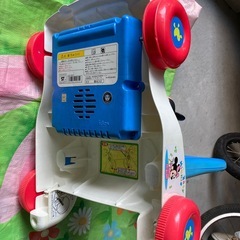 ミッキーマウス　押し車　歩行器の画像