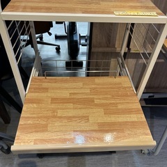 【食器棚】【レンジ台】クリーニング済み【管理番号1219】五の画像