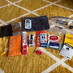 モシモニソナエル防災セットとオマケなどの画像