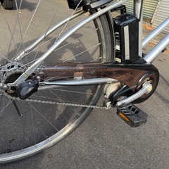 105パナソニック電動自転車27いんち２７インチの画像